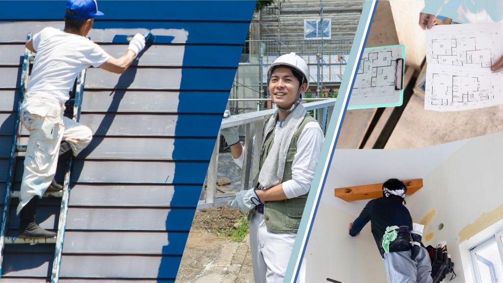 三原市で遮熱フッ素塗料を使用した外壁塗装を行う「小笠原総建株式会社」は見積もり無料。実績多数!